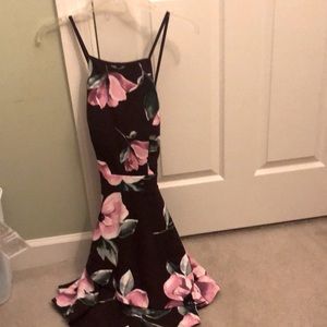 Floral cocktail dress